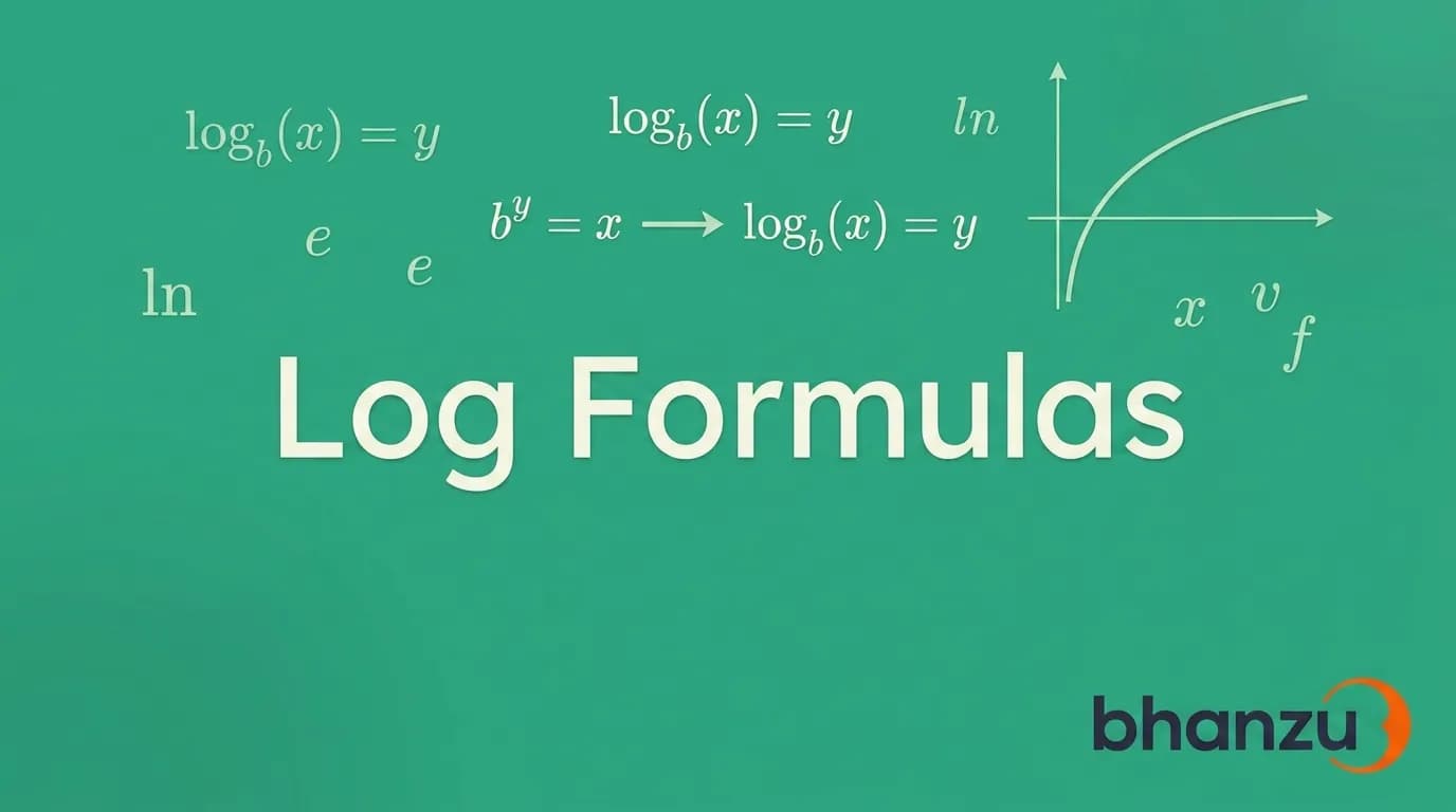 Log Formulas