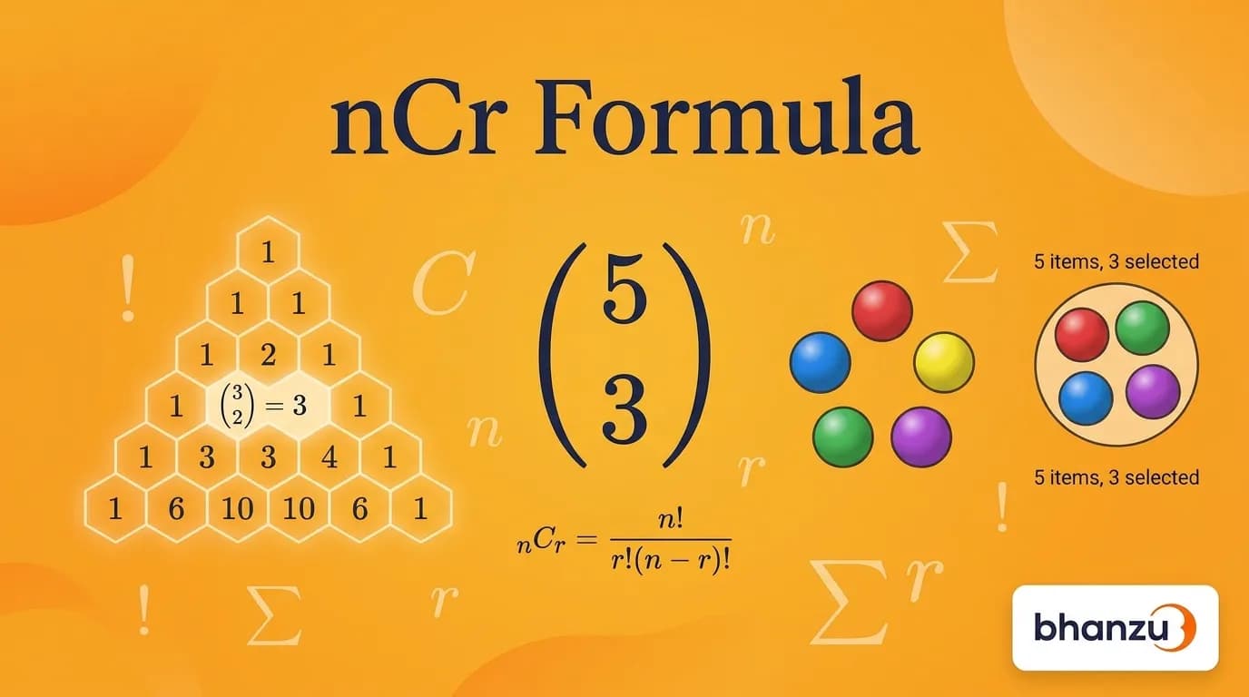 nCr formula