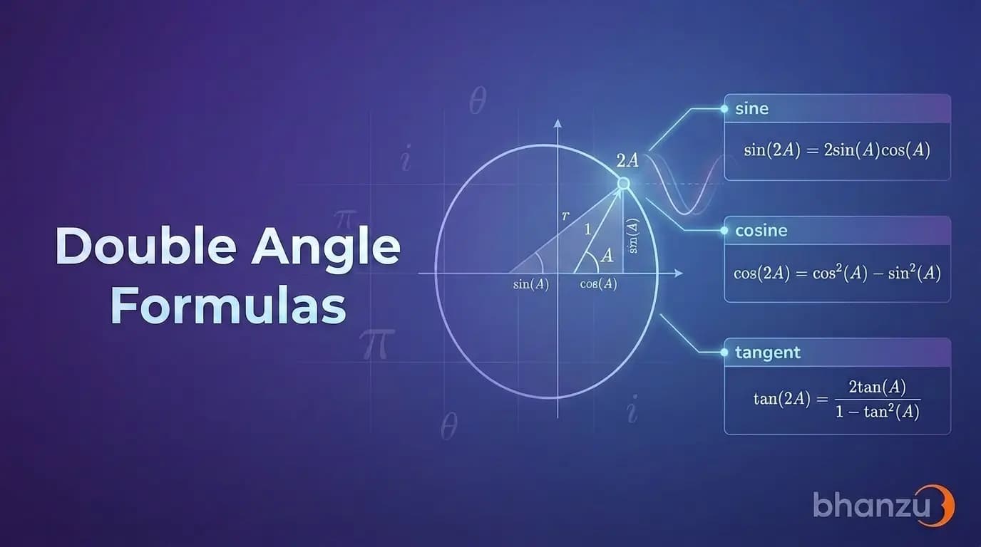double angle formulas
