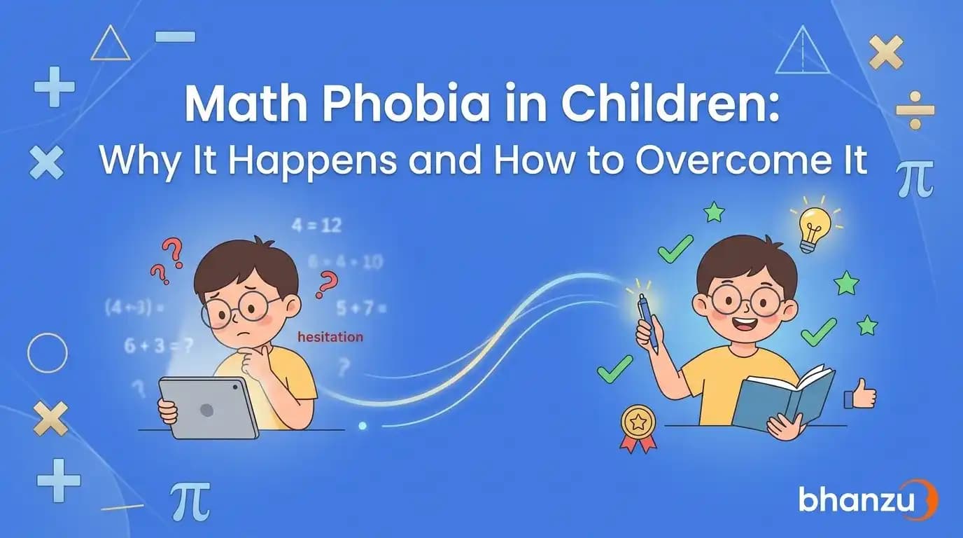 Math phobia in children