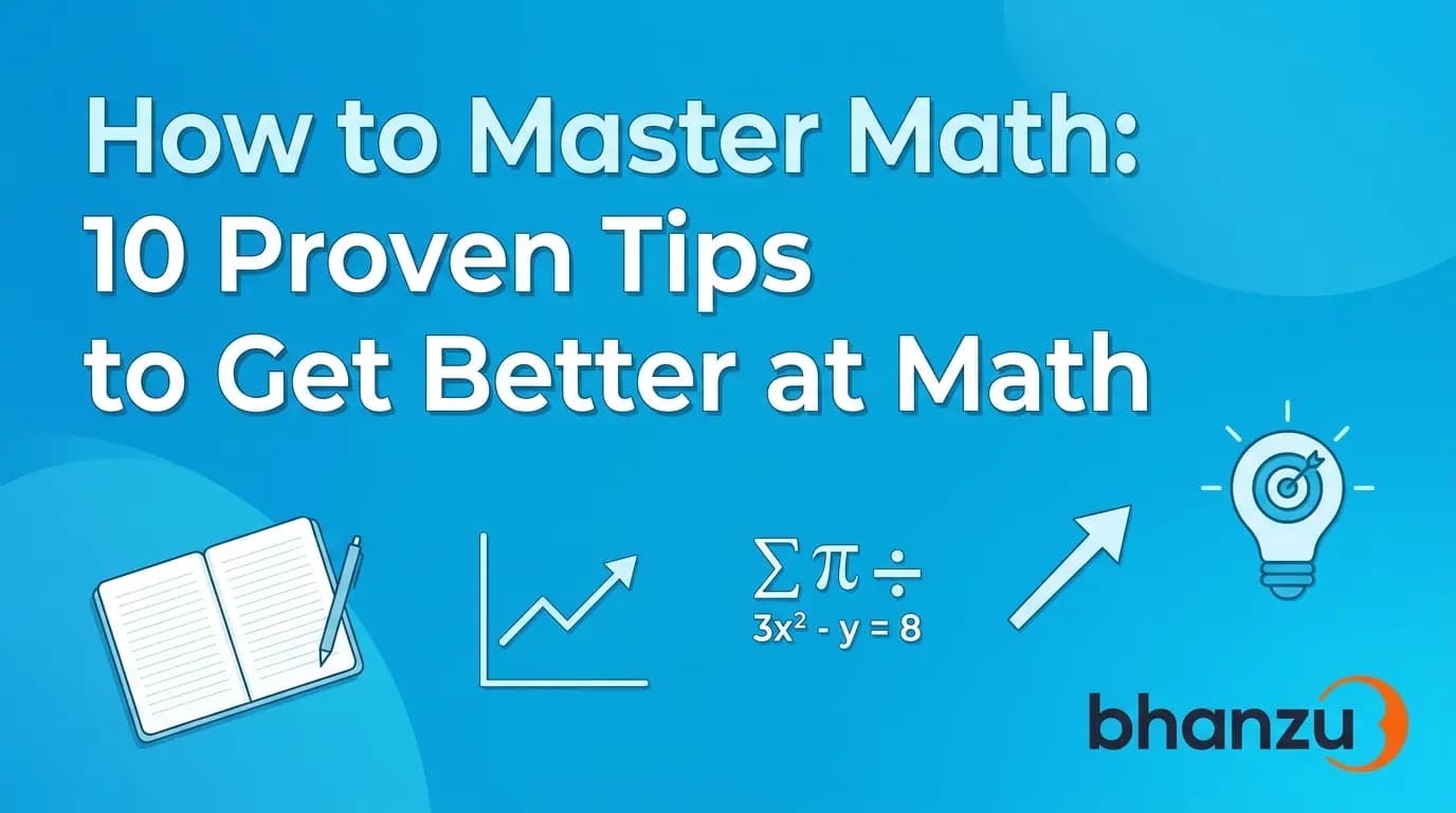 How to Master Math